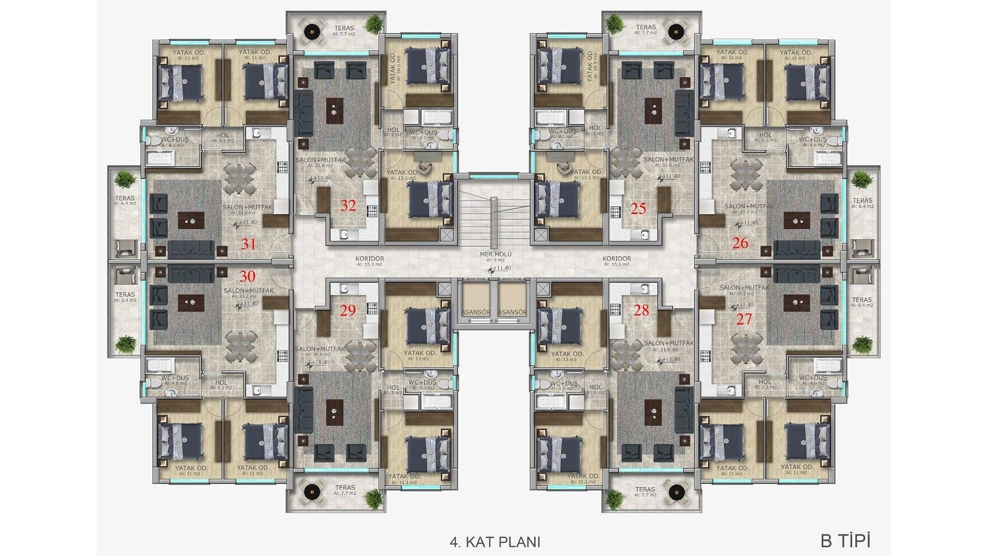 Слика плана спрата 1
