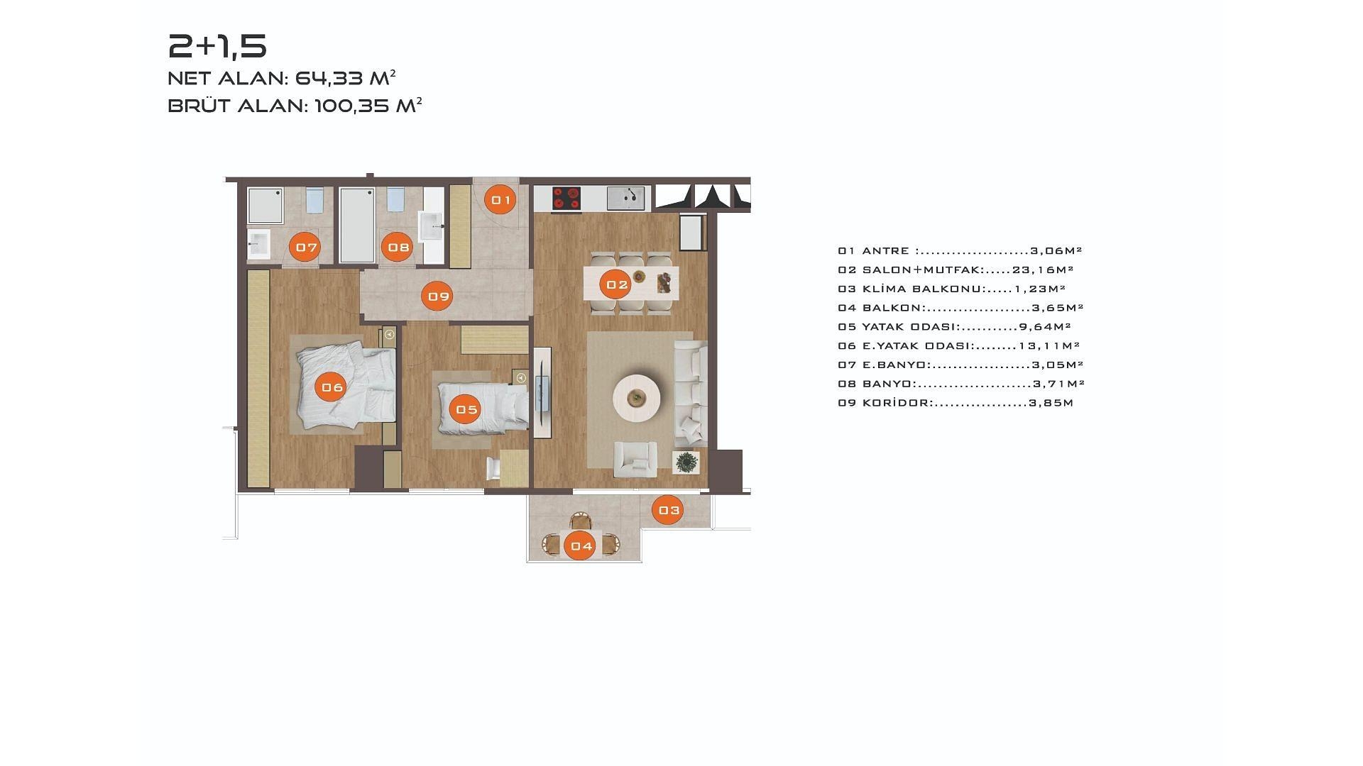 صورة مخطط الطابق 3 