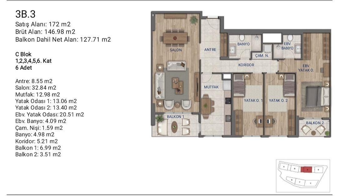 Image du plan d'étage 5