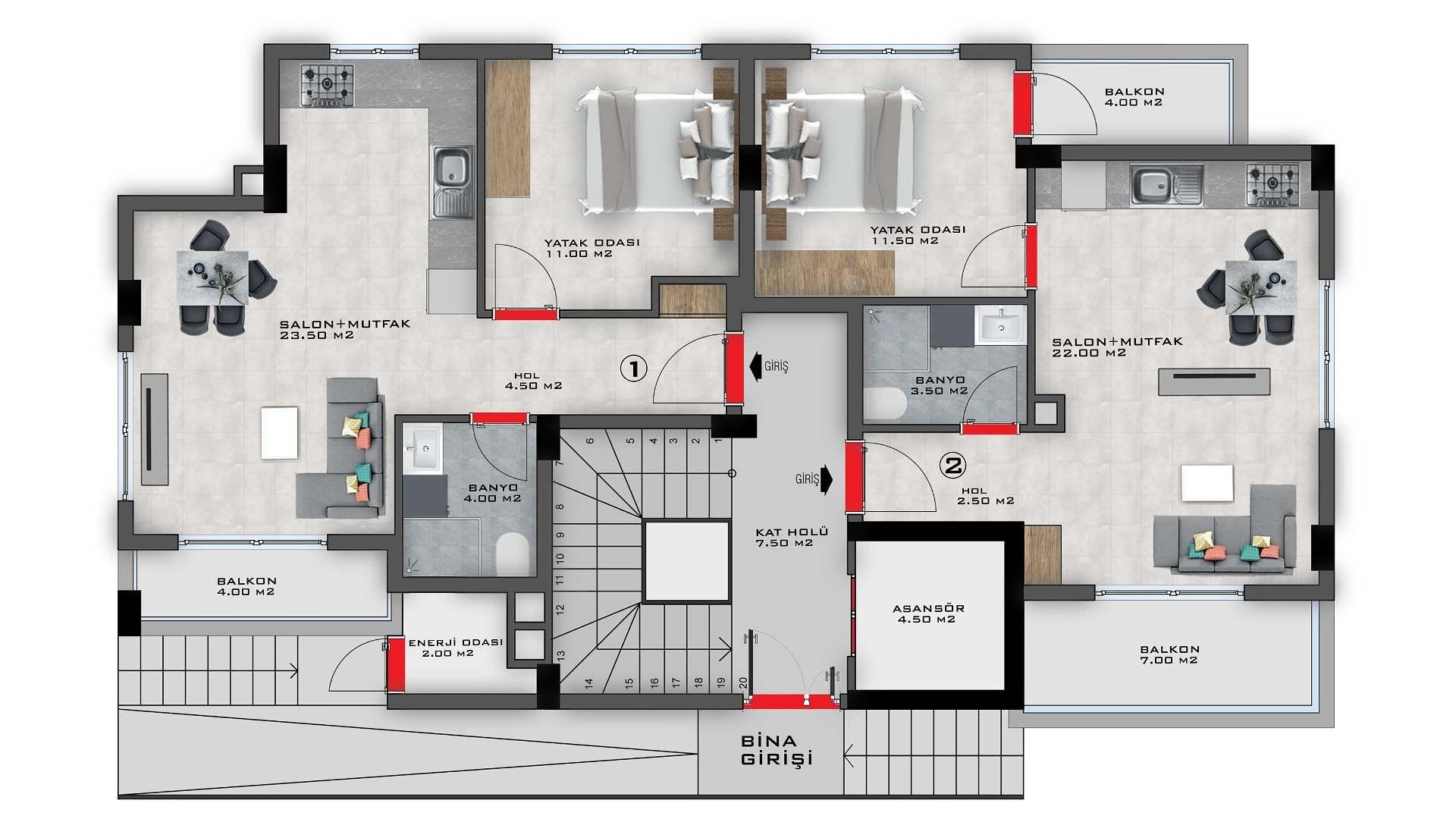 Kat Planı Resmi 4