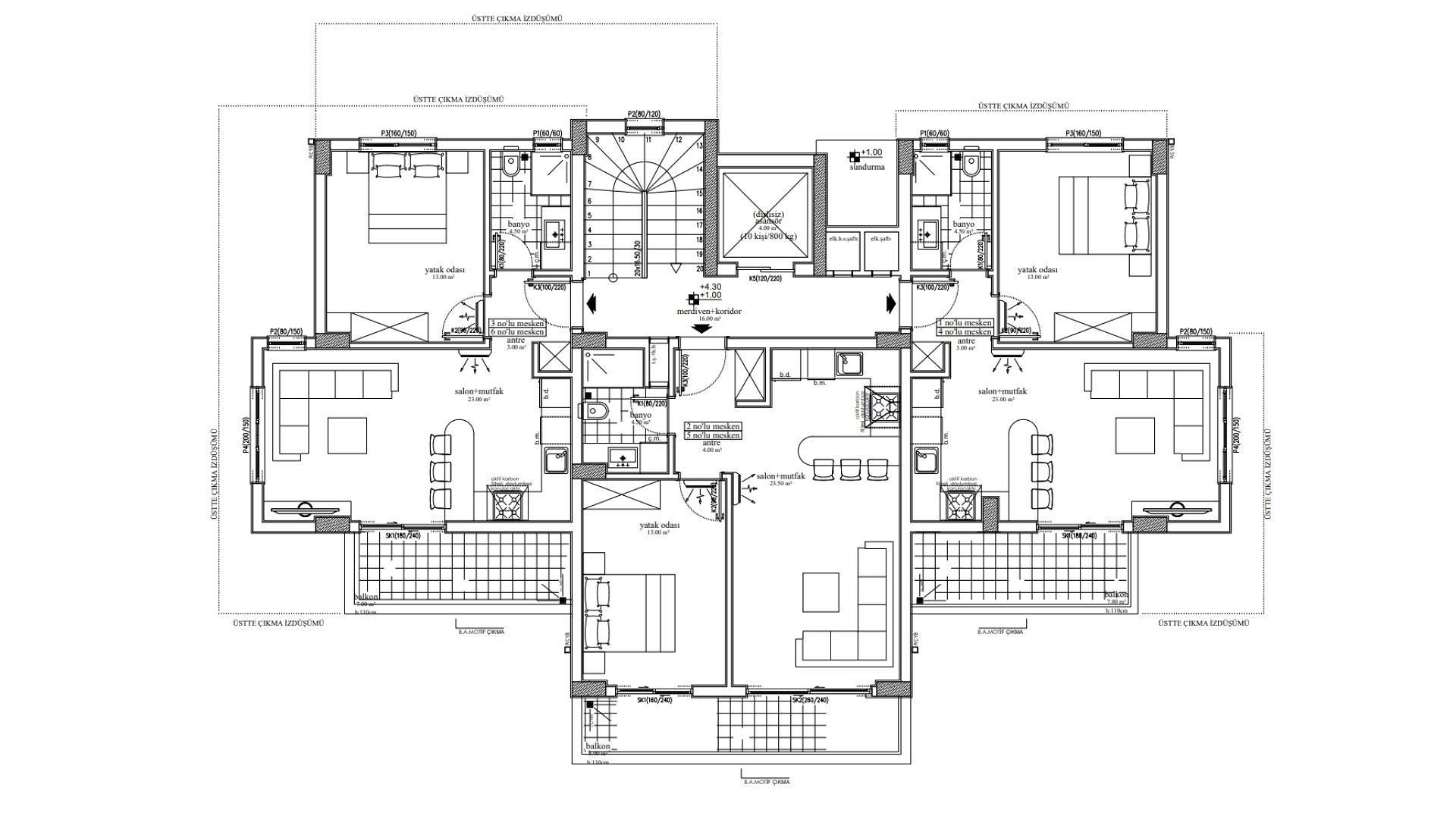 Слика плана спрата 6