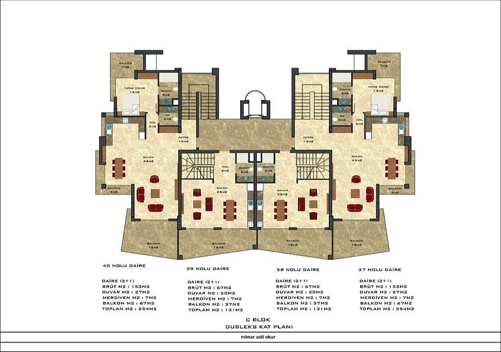 Mərtəbə Planı Şəkli 6