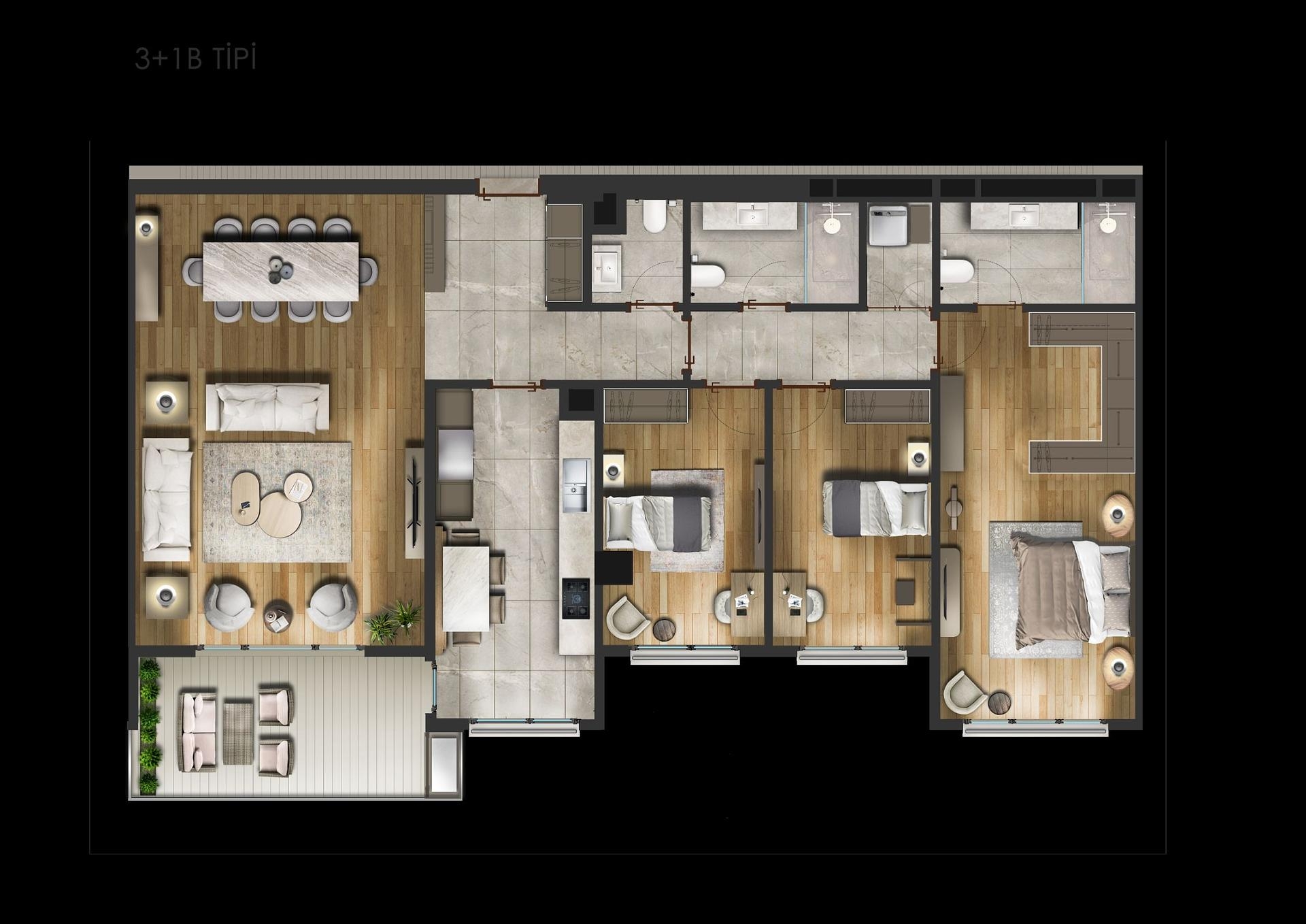 Grundrissdarstellung 1