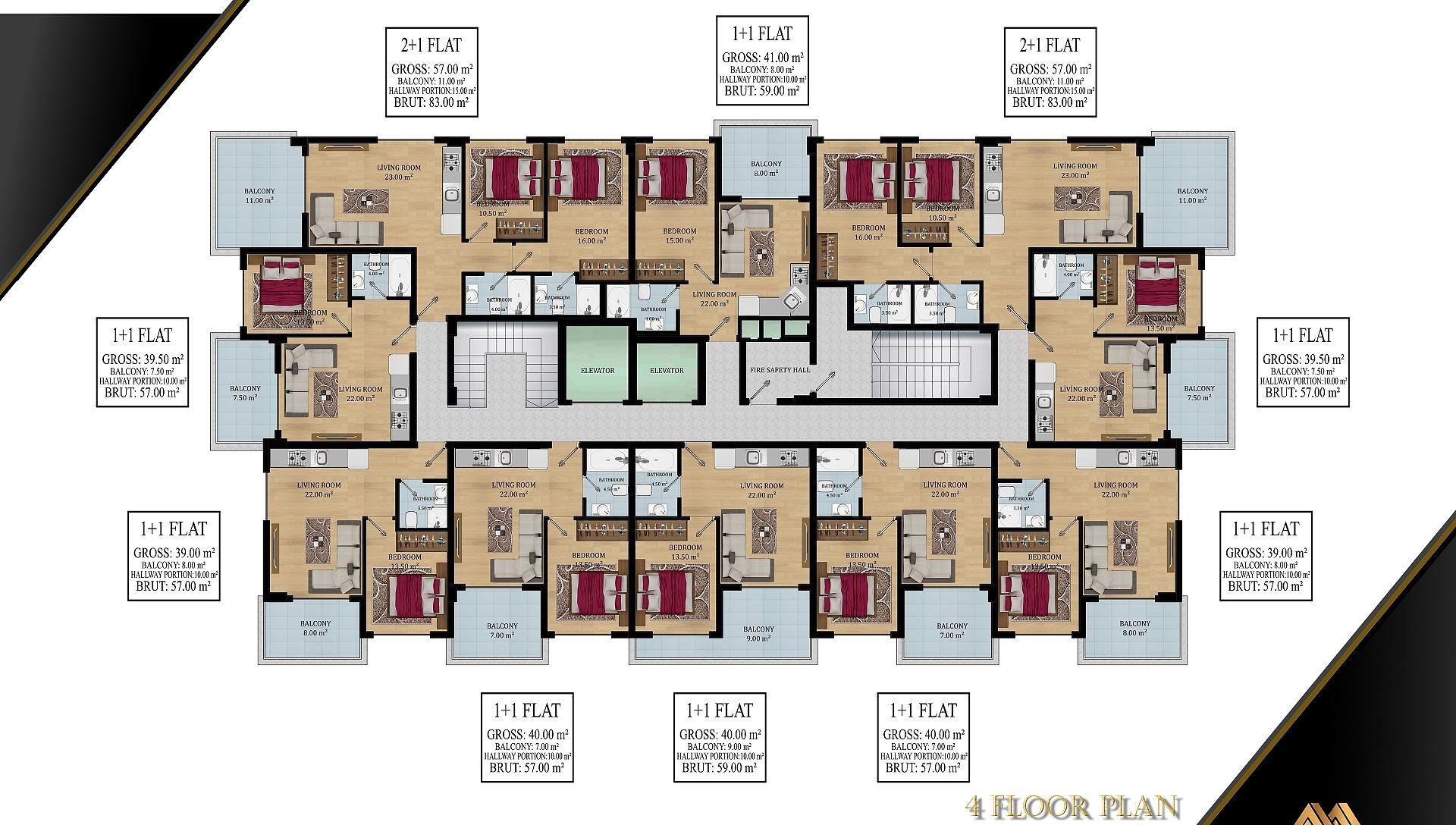 Grundrissdarstellung 4