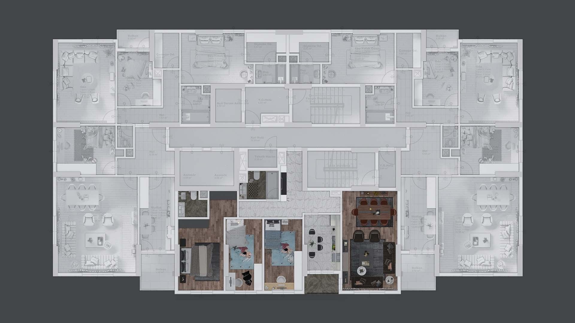 Image du plan d'étage 3