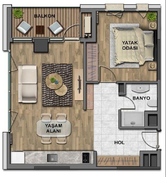 فلور پلان کی تصویر 2