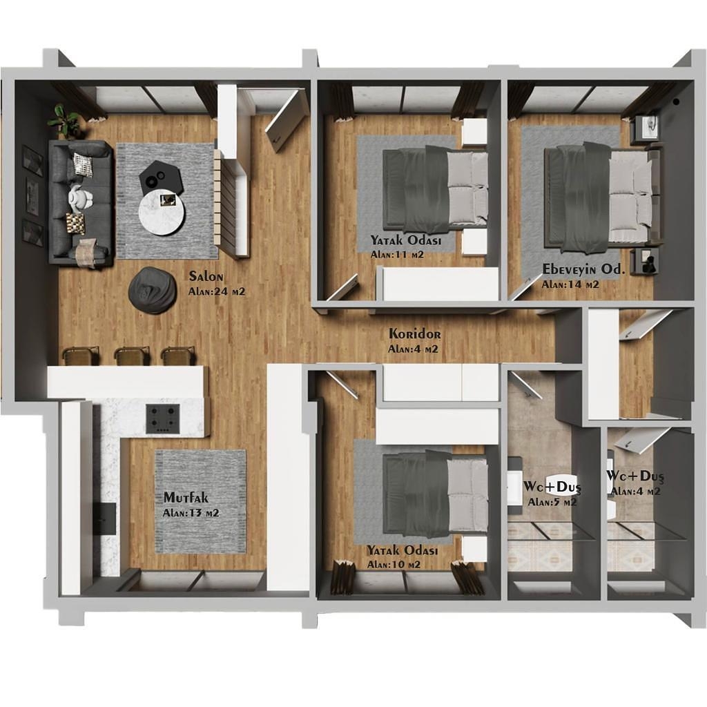 فلور پلان کی تصویر 6