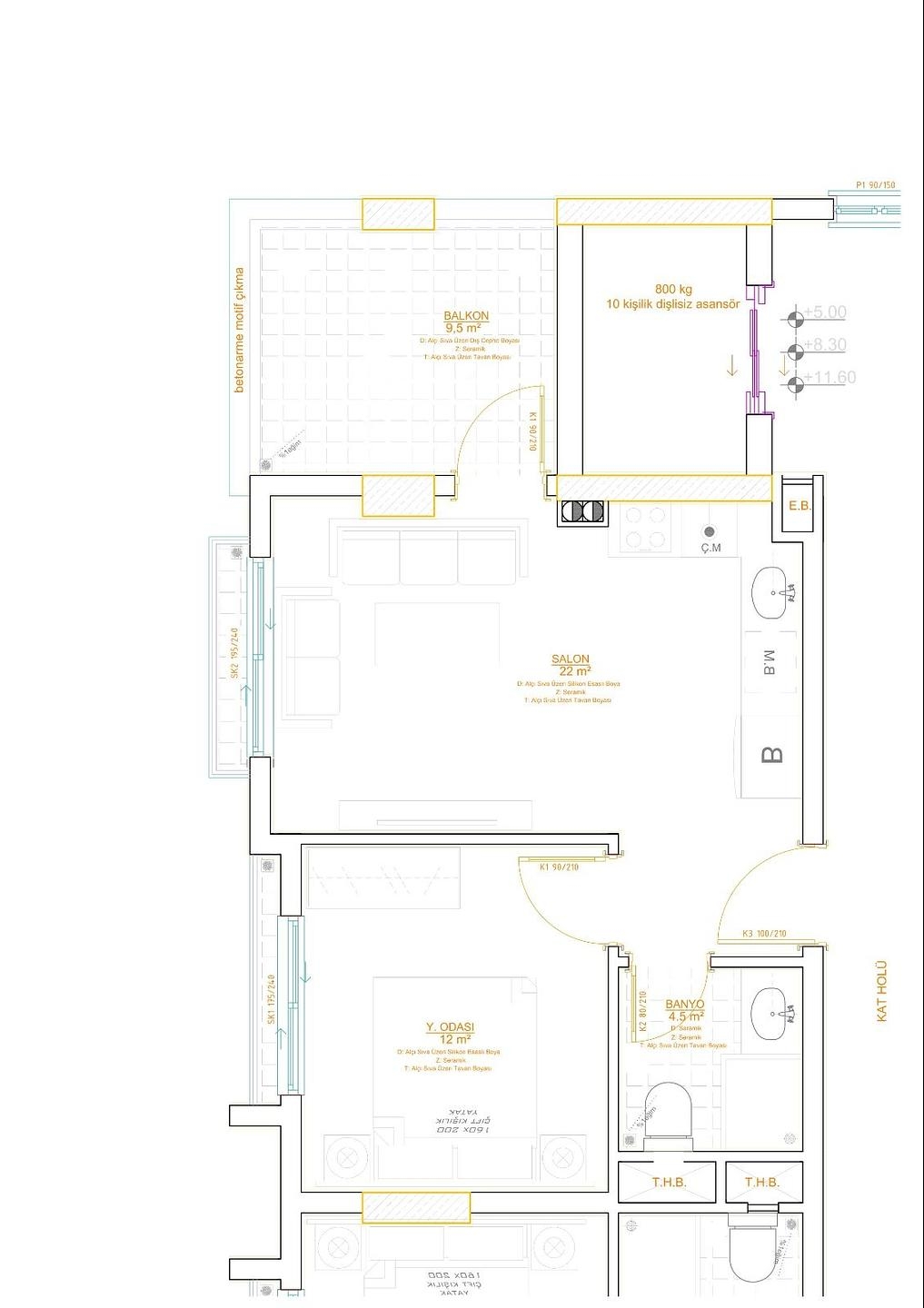 Слика плана спрата 1