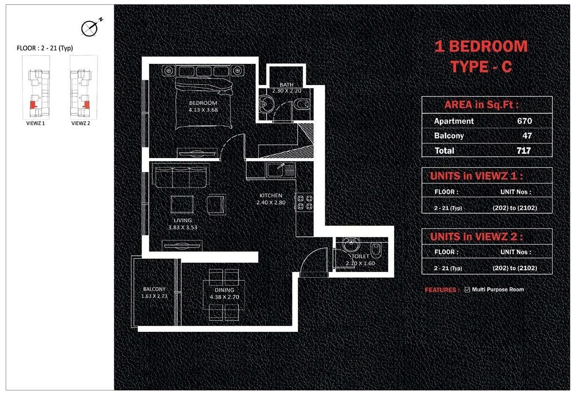 फ्लोर प्लान छवि 3