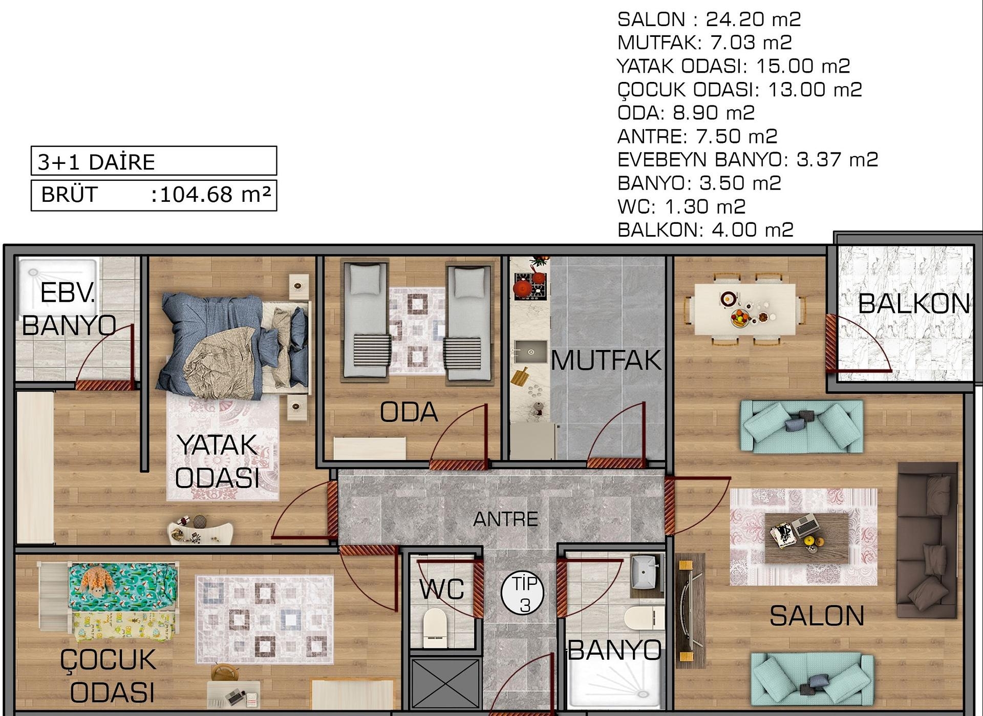 Слика плана спрата 1