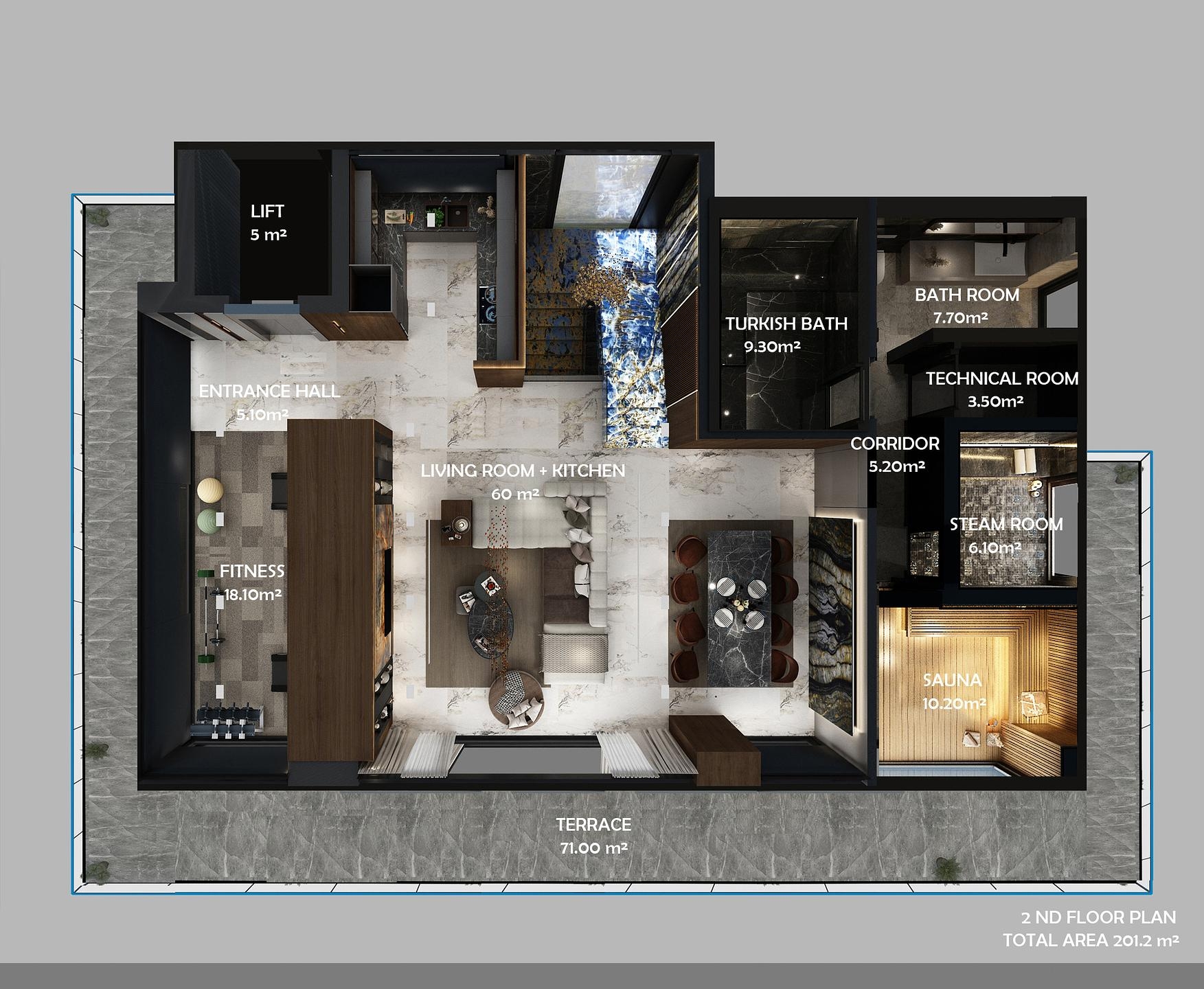 صورة مخطط الطابق 4 