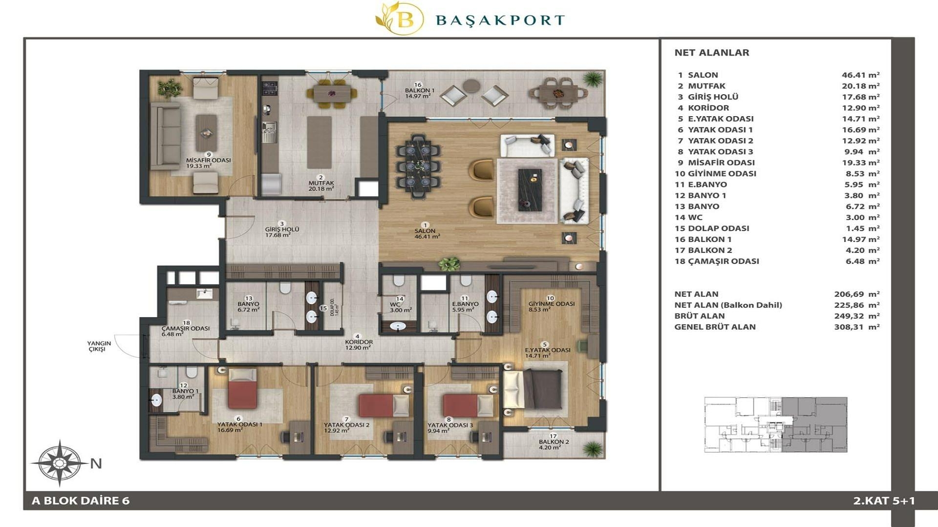 صورة مخطط الطابق 3 