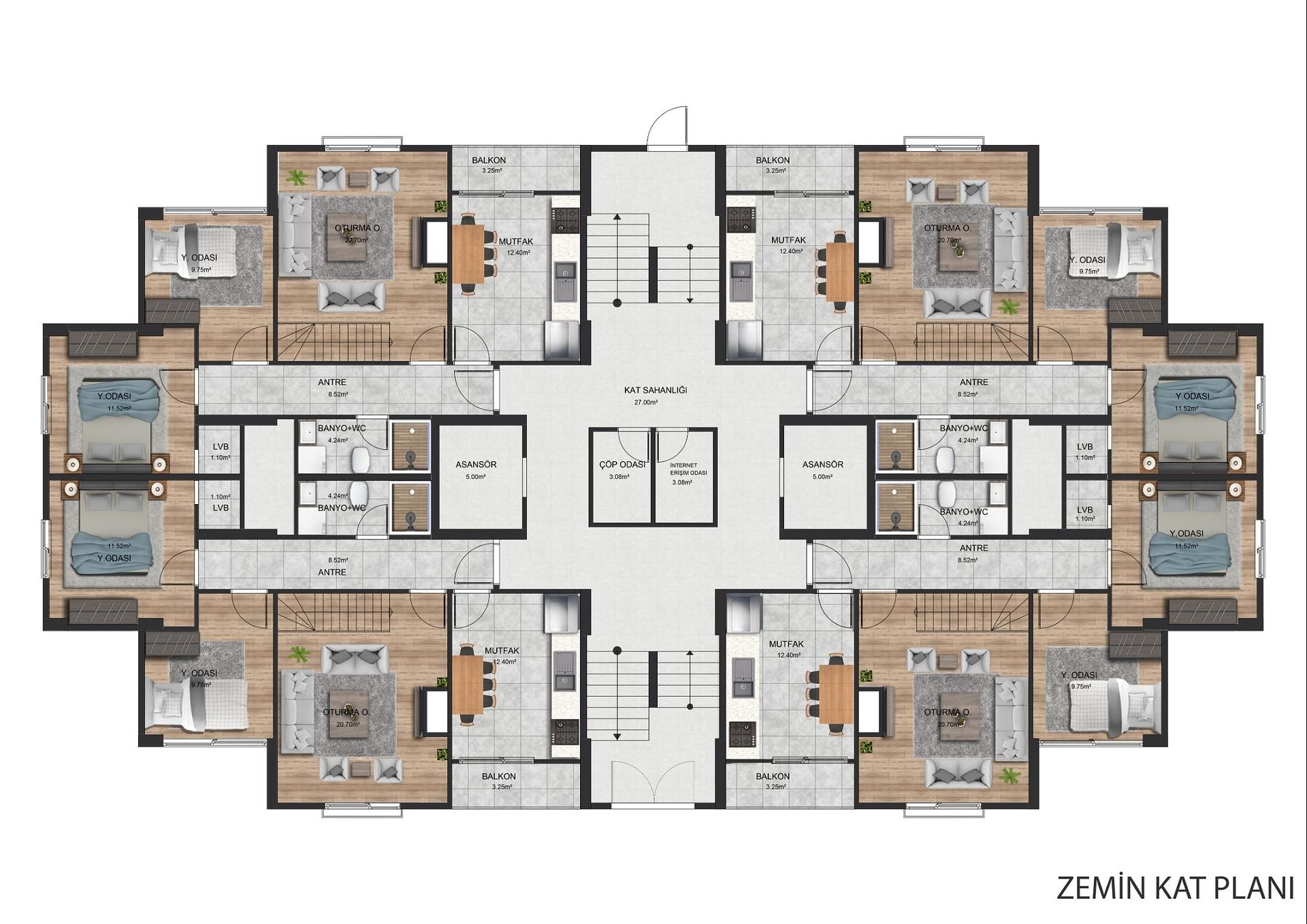 صورة مخطط الطابق 3 