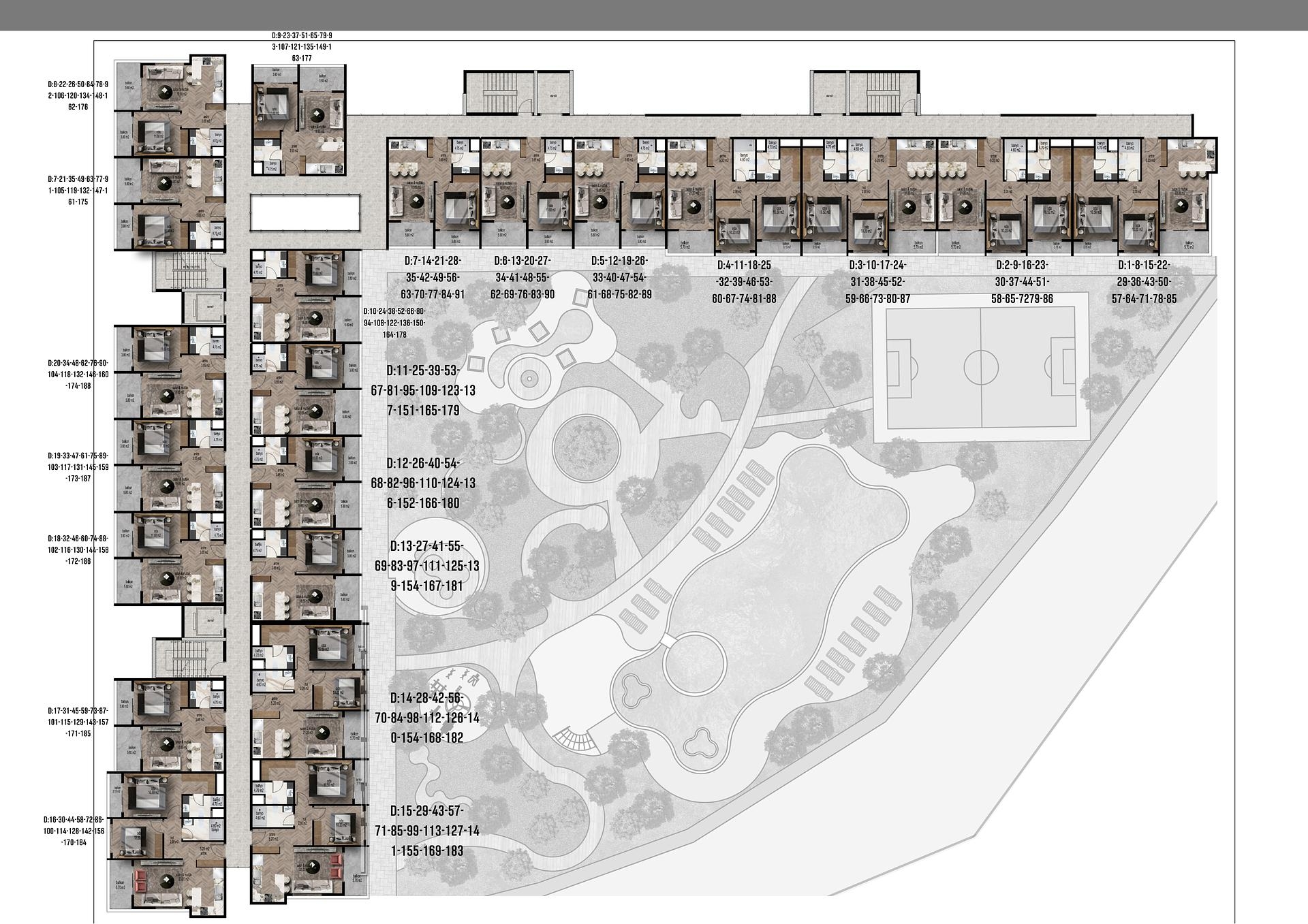 صورة مخطط الطابق 1 