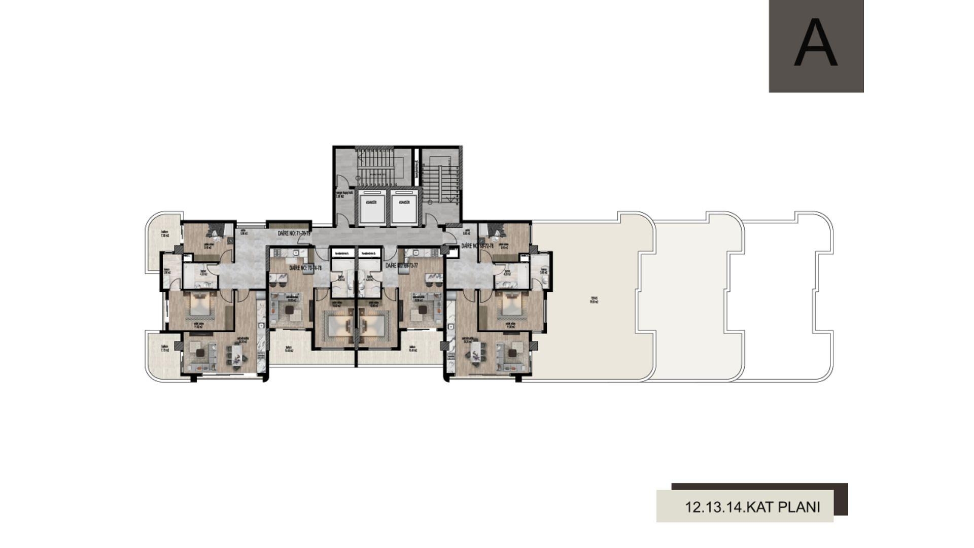 Слика плана спрата 9