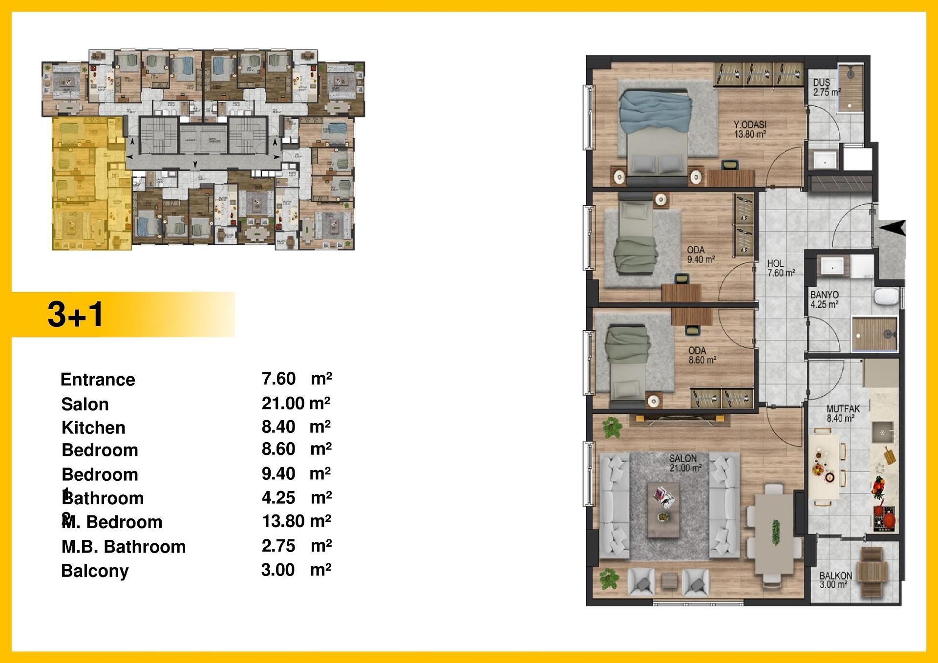 صورة مخطط الطابق 3 