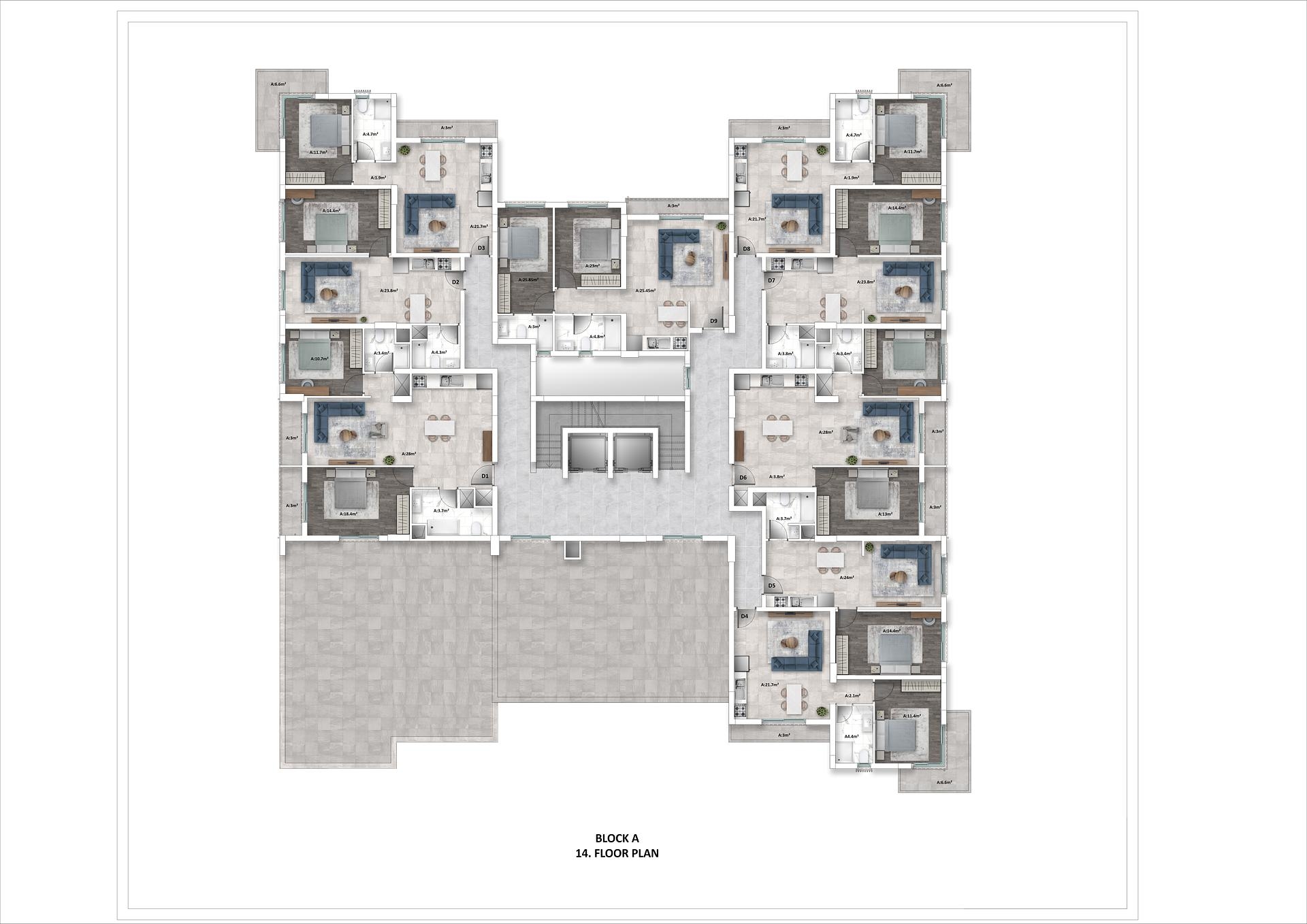 Слика плана спрата 3