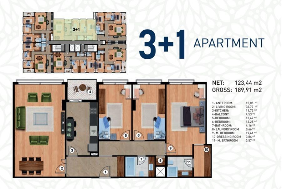 תמונת תוכנית קומה 1