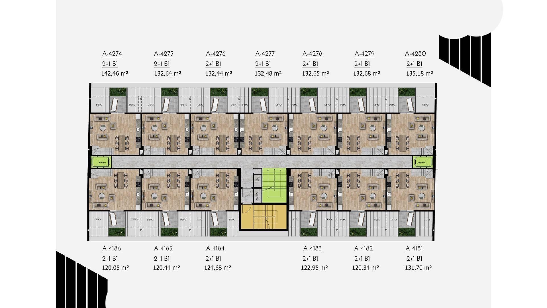 صورة مخطط الطابق 3 