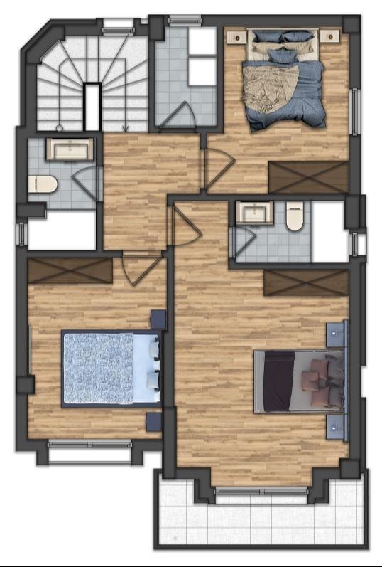 صورة مخطط الطابق 1 