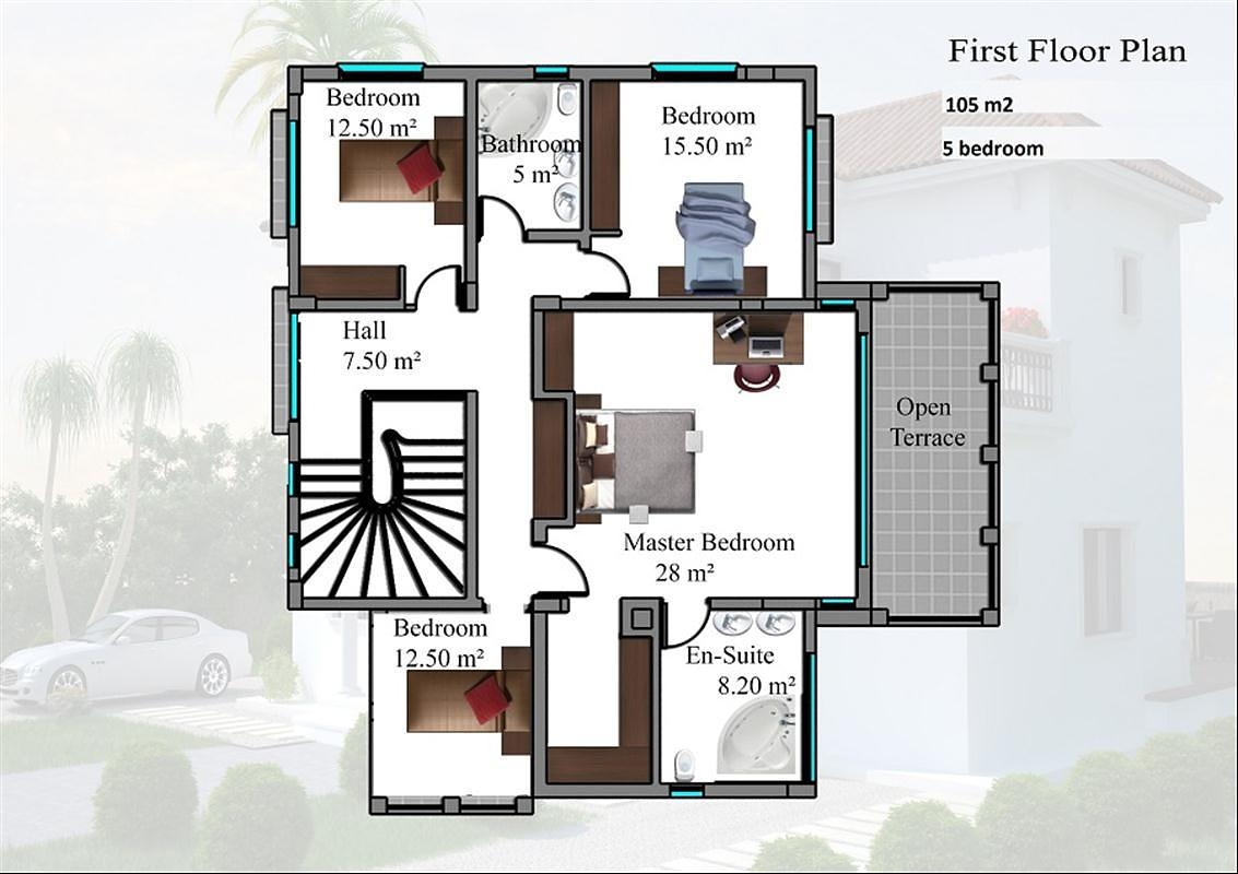 Image du plan d'étage 5