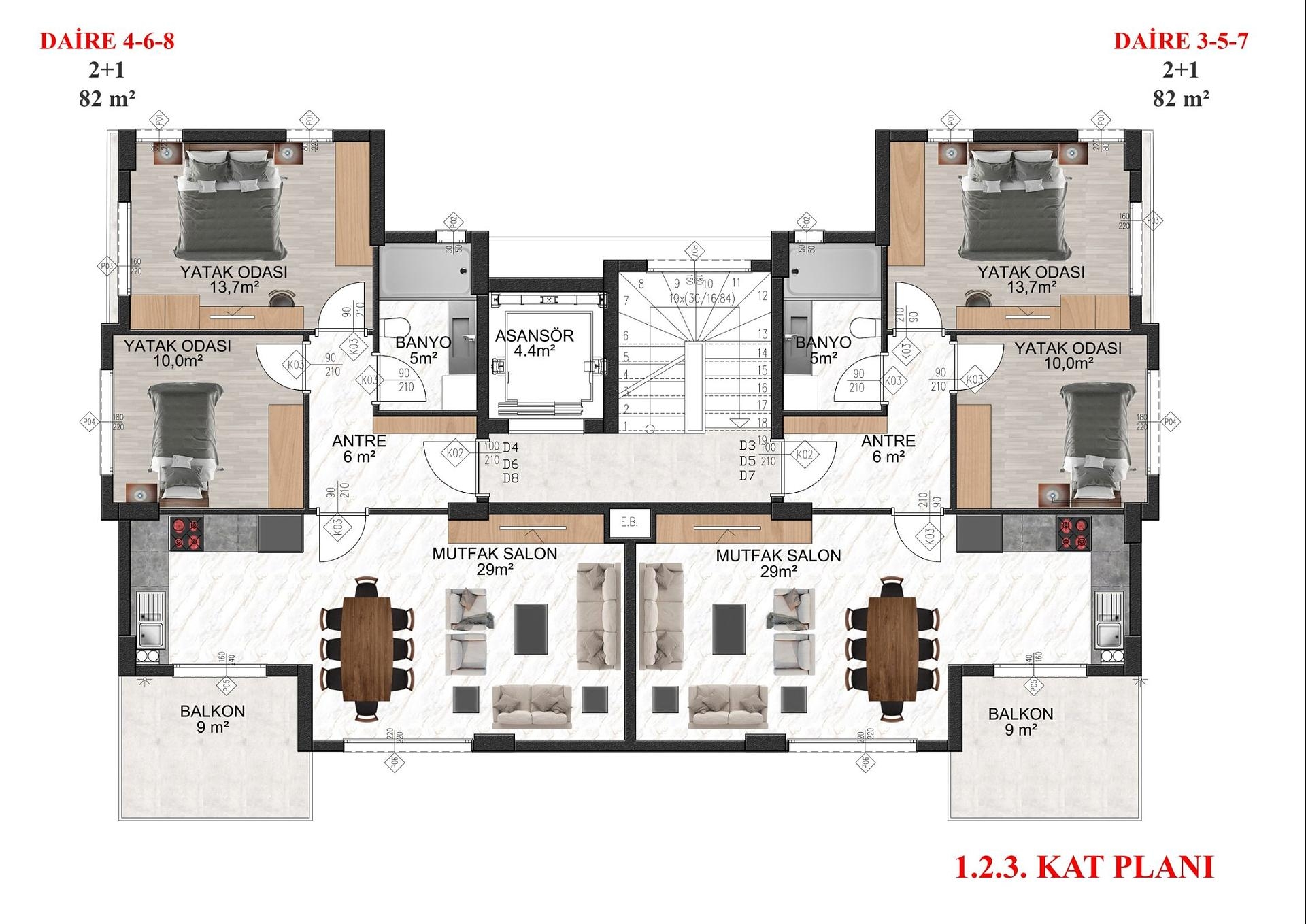 صورة مخطط الطابق 5 