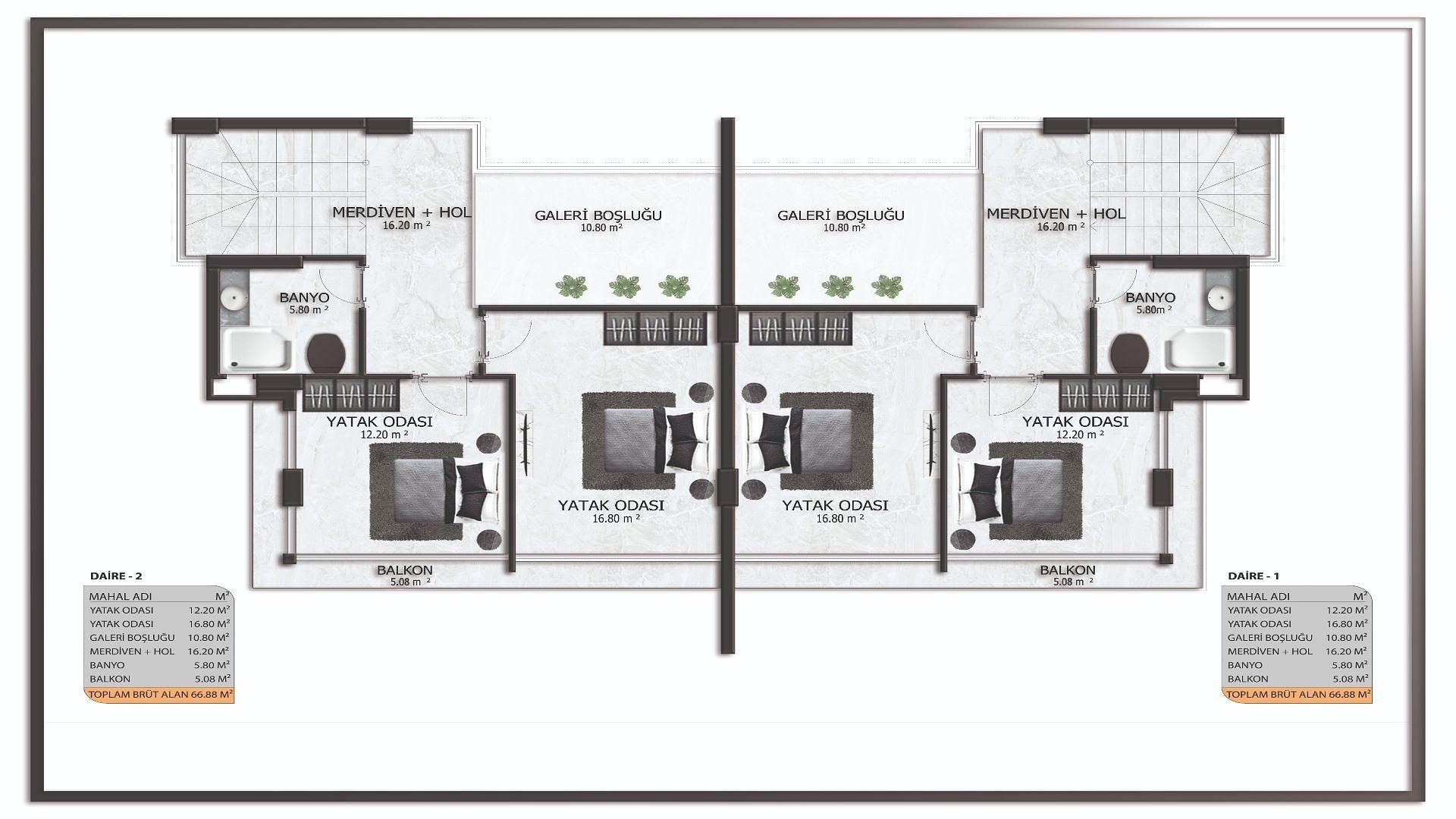 صورة مخطط الطابق 2 