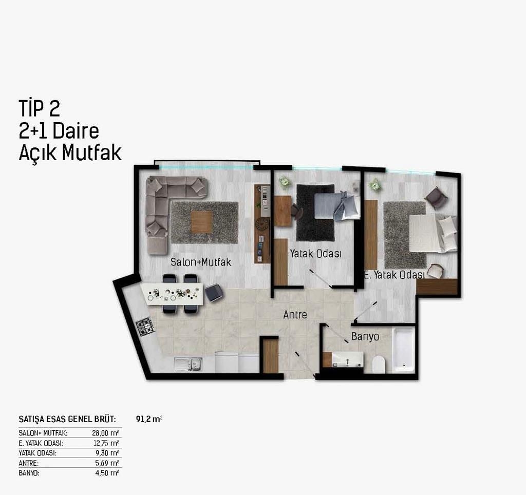 صورة مخطط الطابق 1 