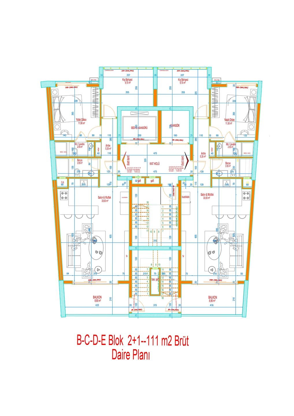 صورة مخطط الطابق 2 
