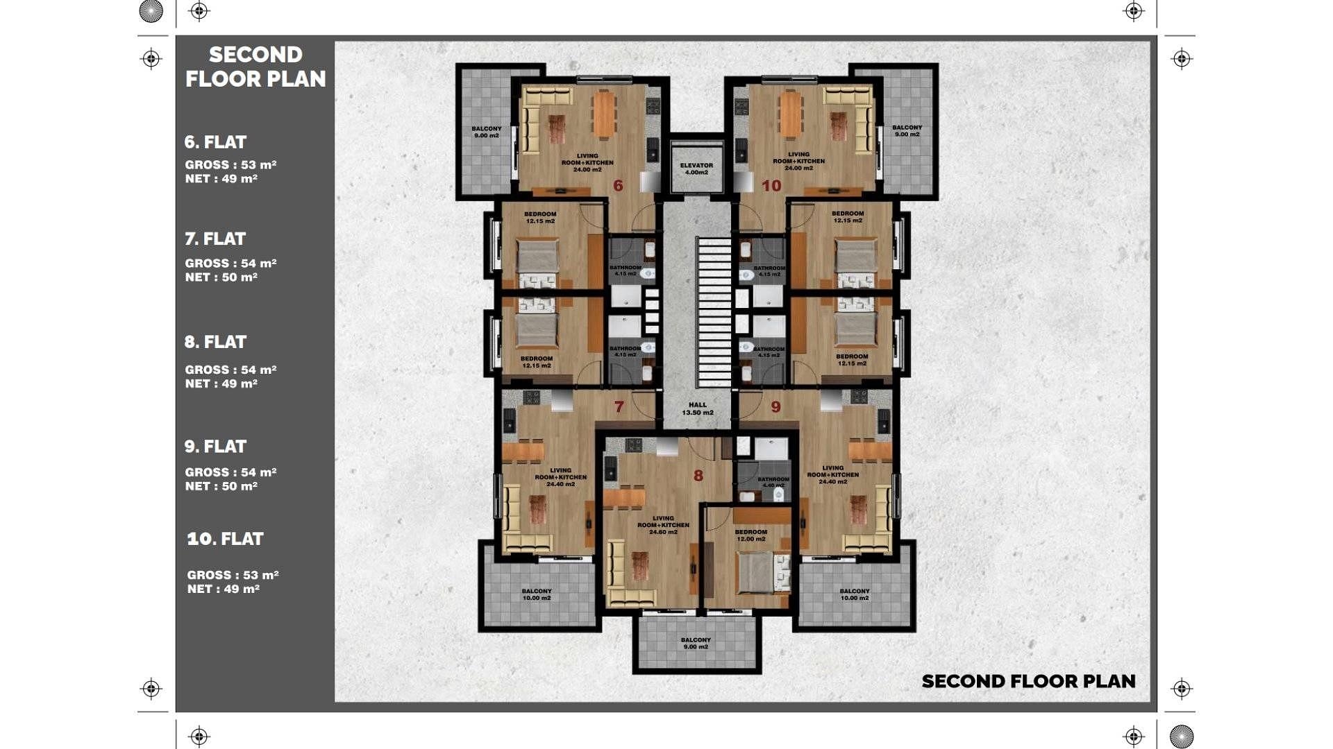 صورة مخطط الطابق 2 