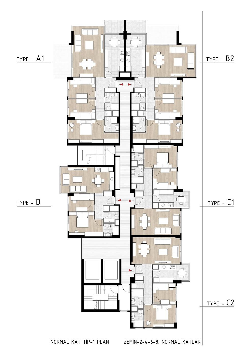 فلور پلان کی تصویر 1