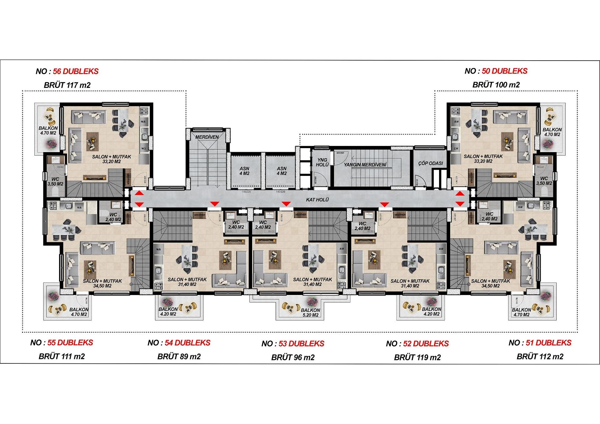 Слика плана спрата 1