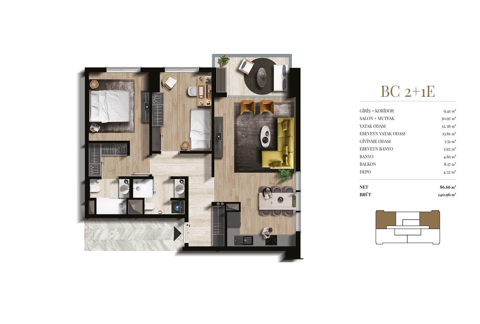 صورة مخطط الطابق 2 