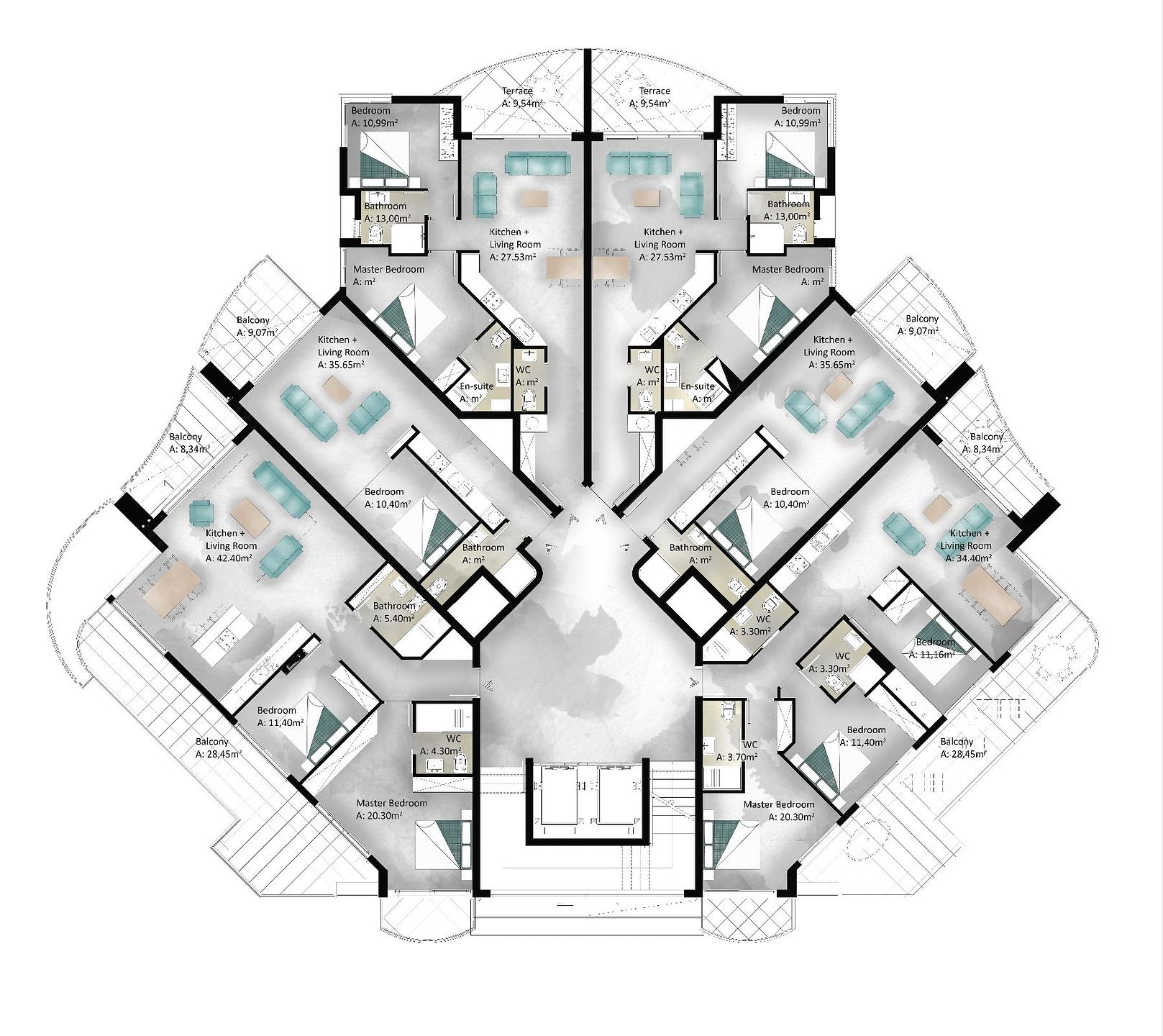 Image du plan d'étage 4