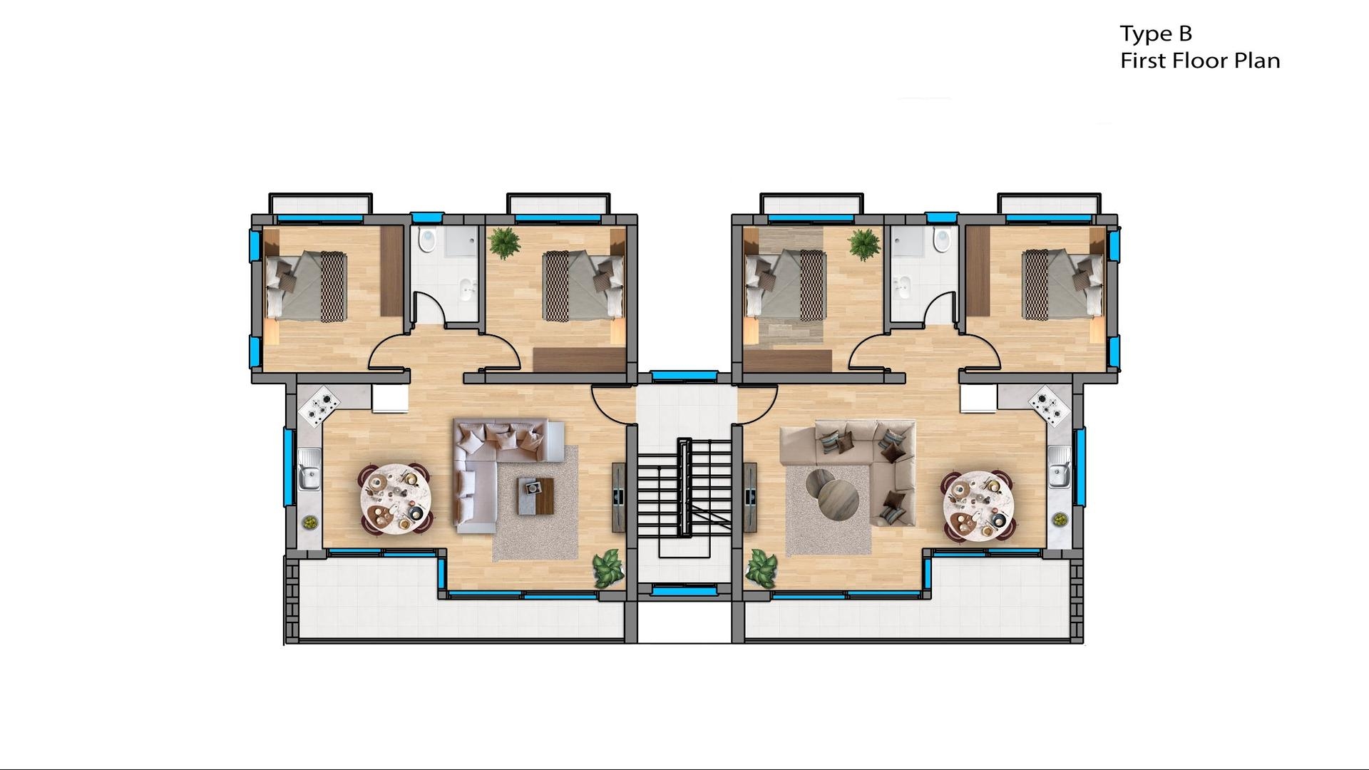 صورة مخطط الطابق 4 