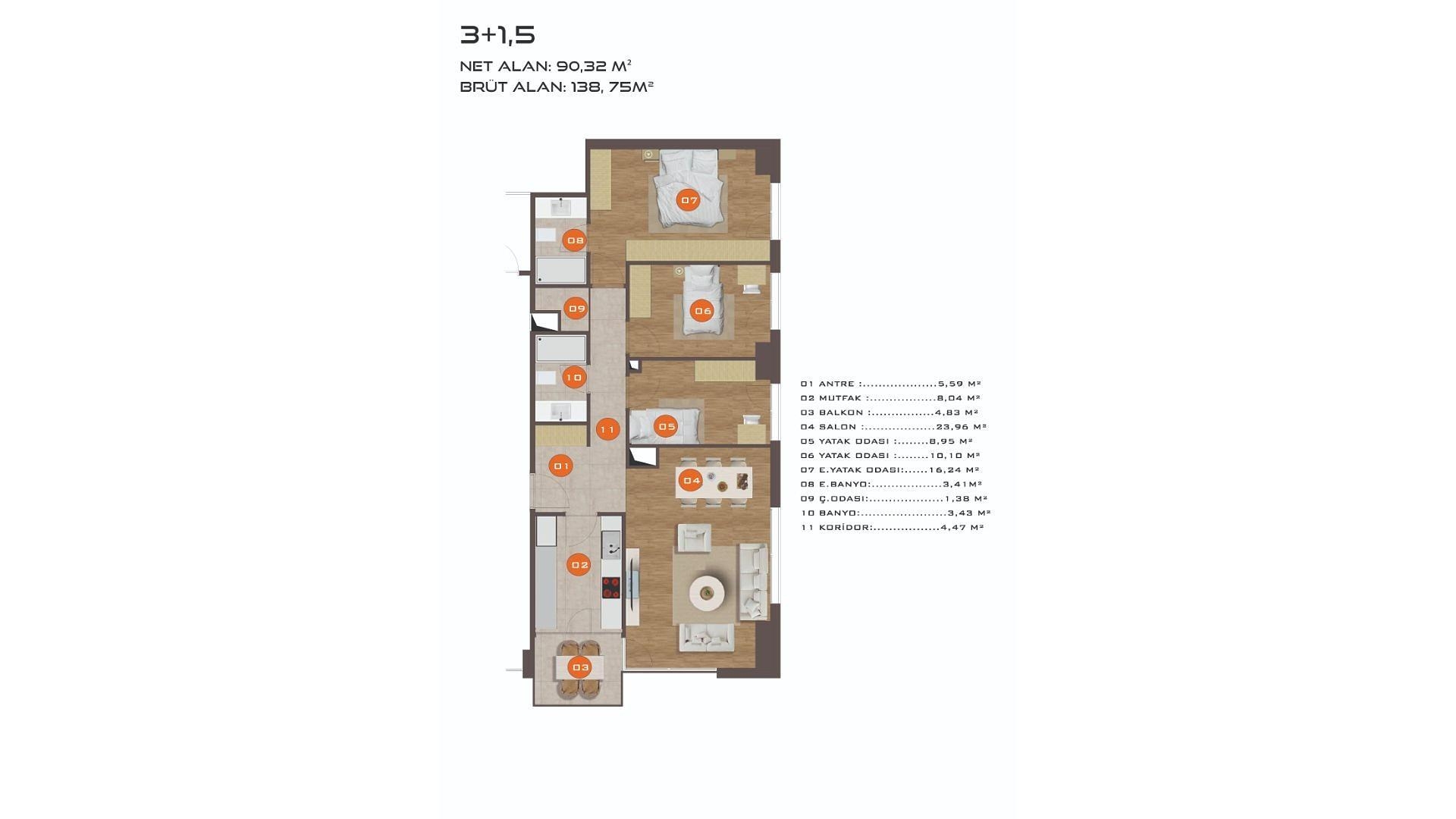 صورة مخطط الطابق 7 