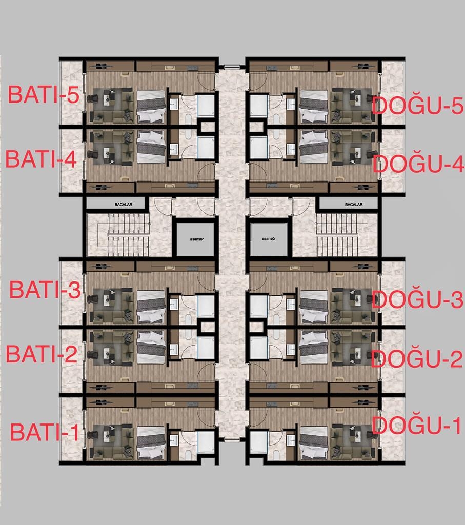 فلور پلان کی تصویر 4