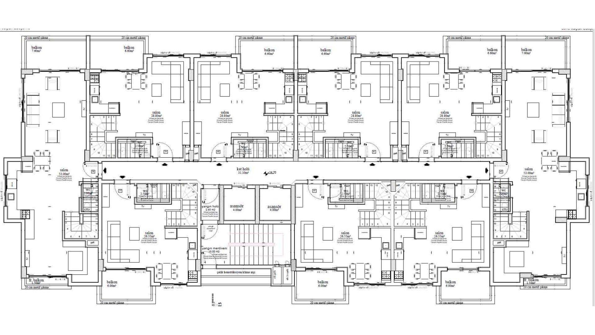 Mərtəbə Planı Şəkli 4