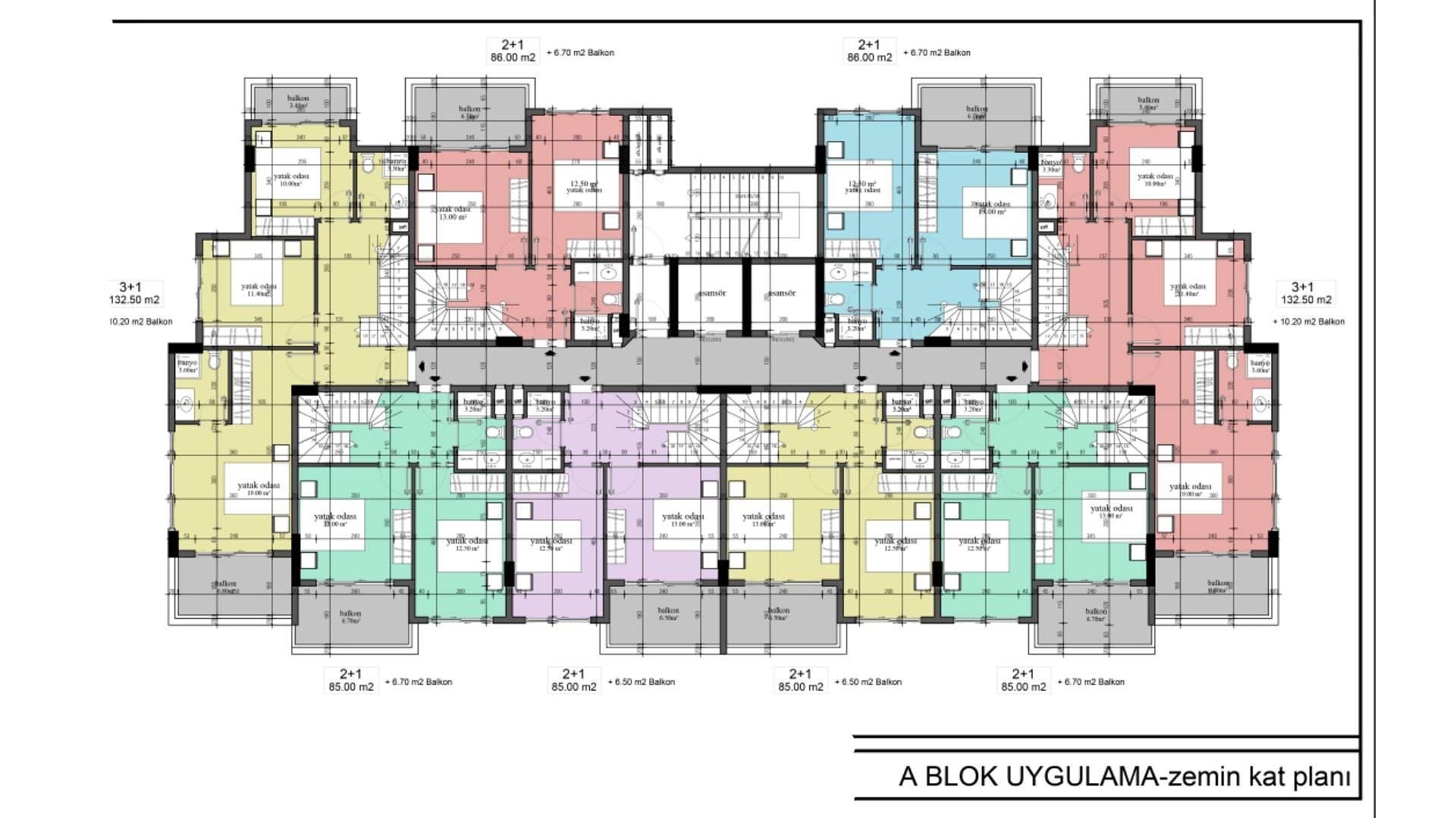 Mərtəbə Planı Şəkli 10