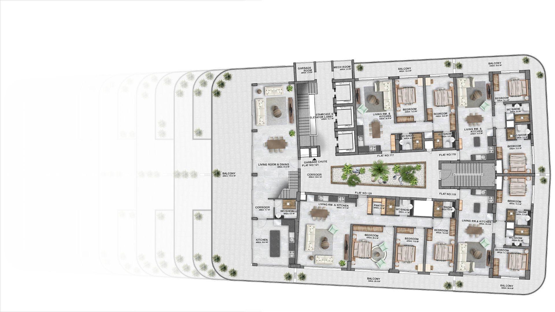 Слика плана спрата 9