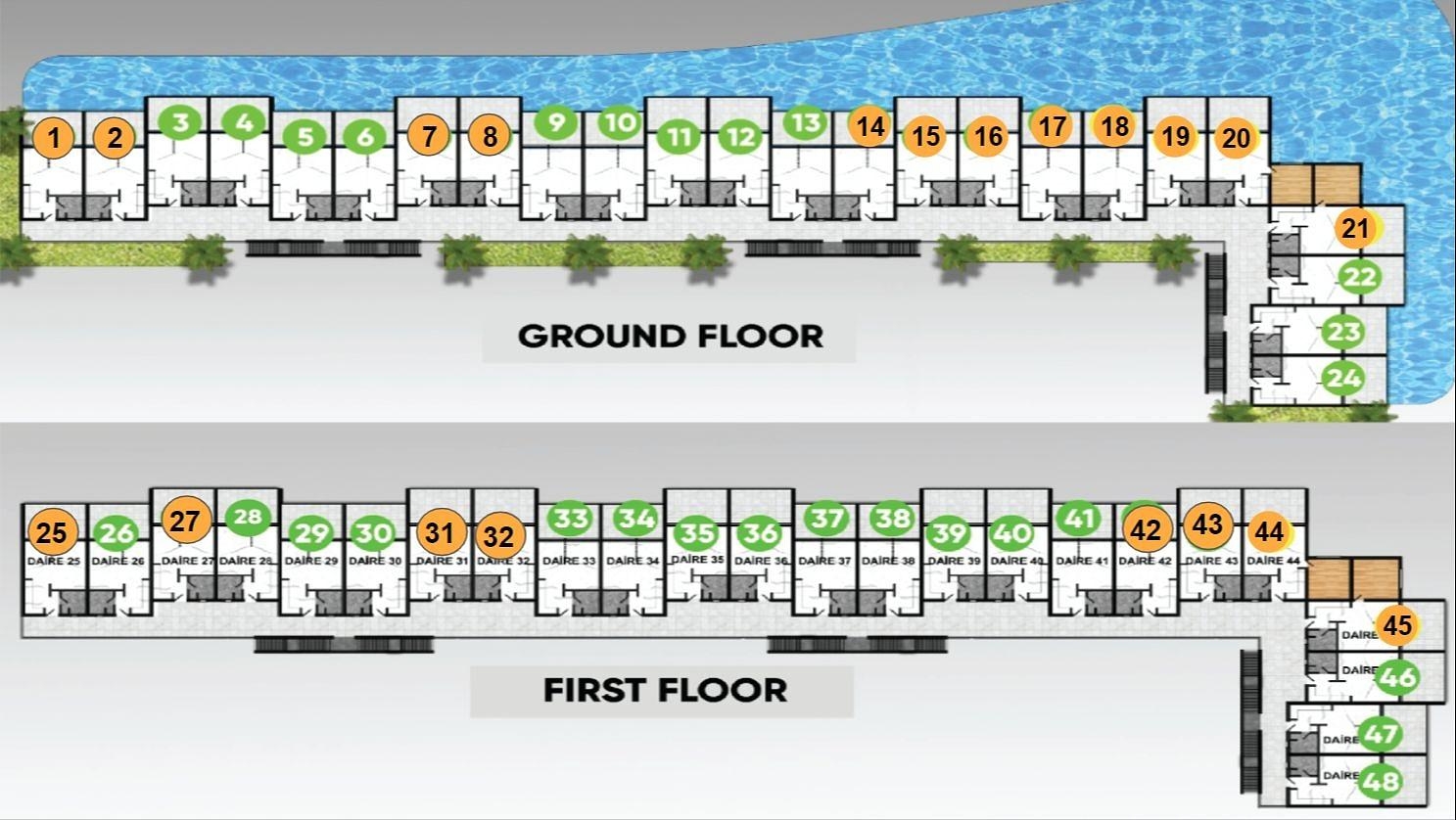 Mərtəbə Planı Şəkli 1