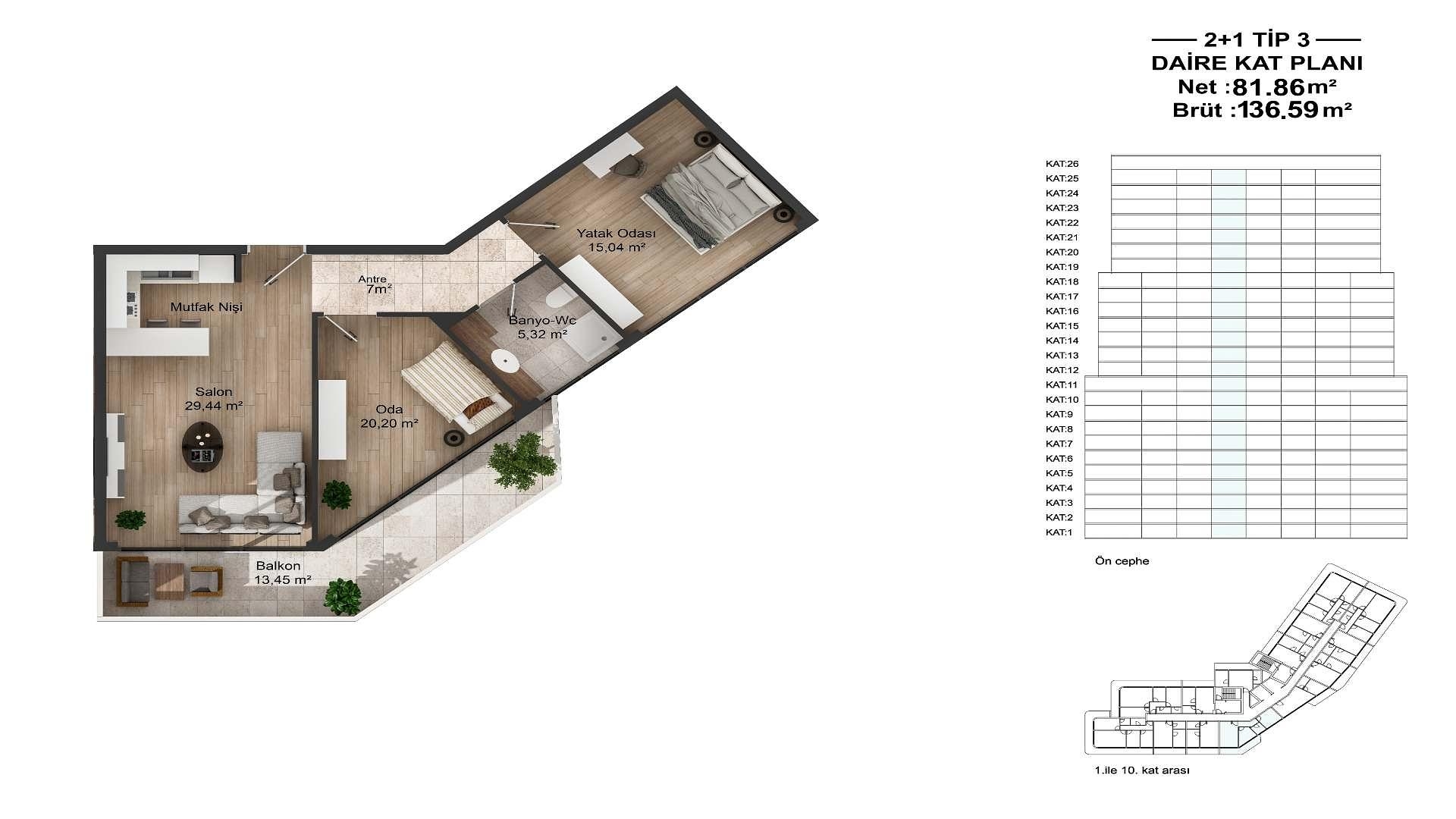 تصویرنقشه طبقه 7