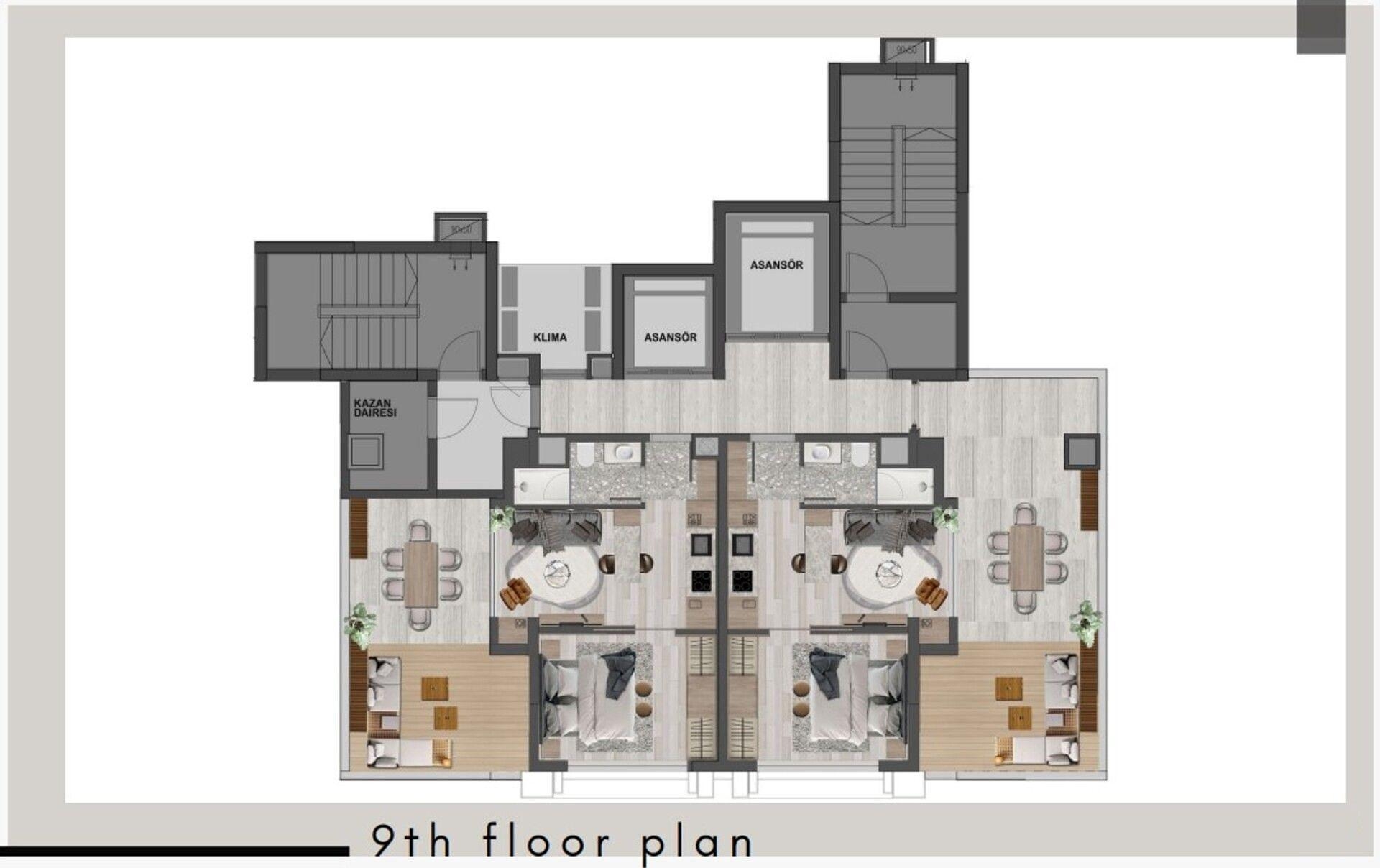 Слика плана спрата 9