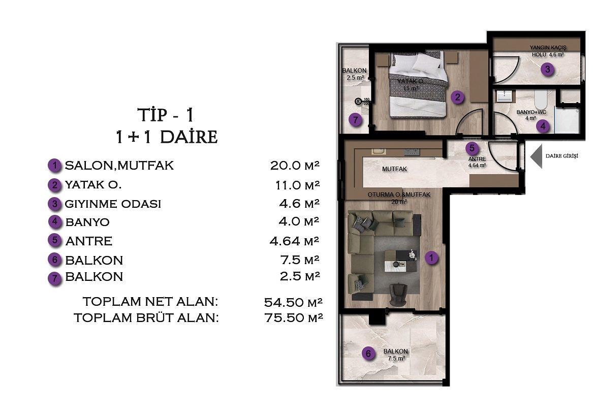 Image du plan d'étage 1