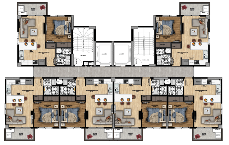 فلور پلان کی تصویر 1