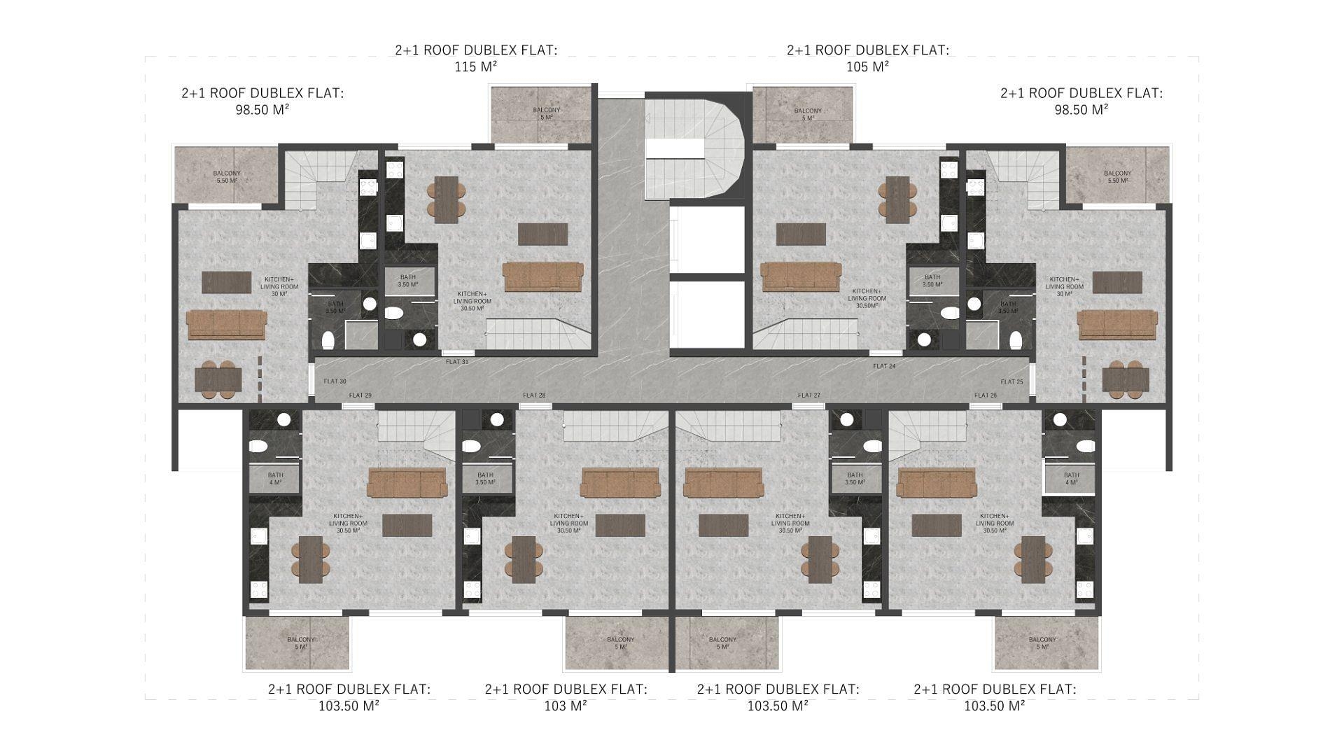 Image du plan d'étage 3