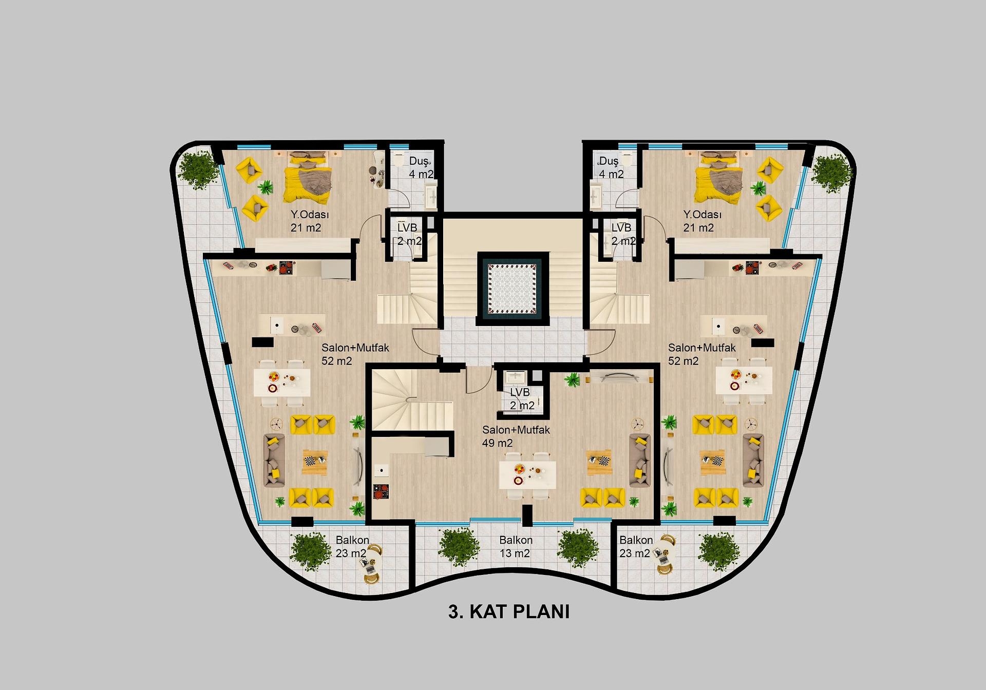 صورة مخطط الطابق 1 
