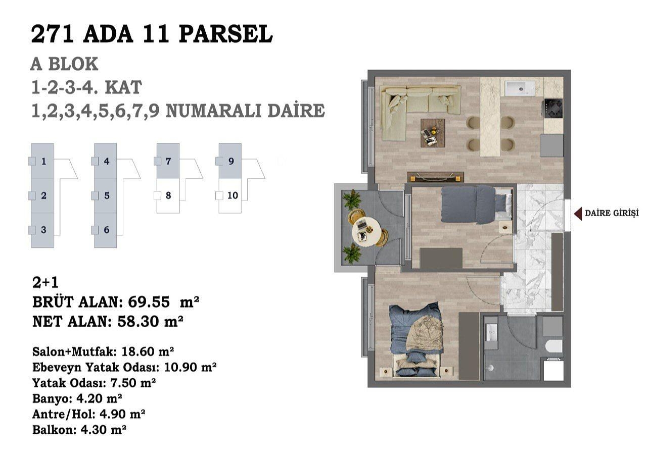 फ्लोर प्लान छवि 1