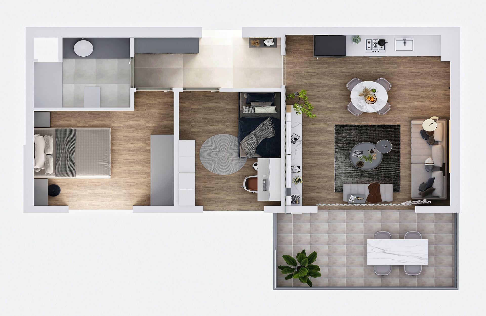 फ्लोर प्लान छवि 1