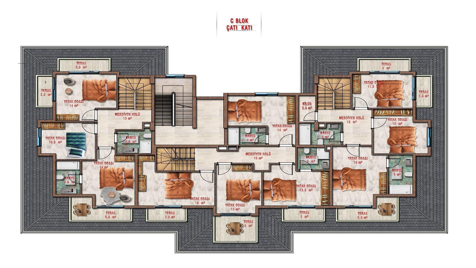 Image du plan d'étage 3